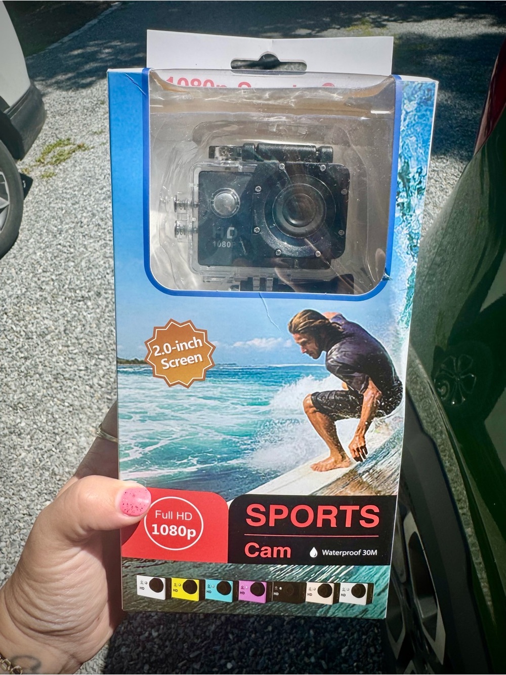 New in box Action Camera - Black - Full HD 1080p